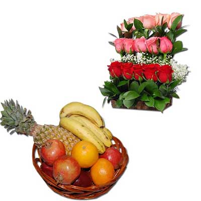 "20 mixed roses flower bunches -2 pieces - Click here to View more details about this Product